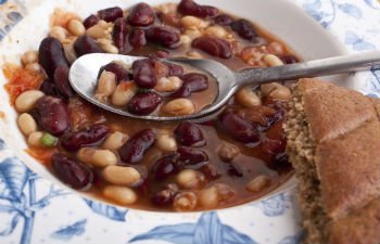 Rustic bean soup