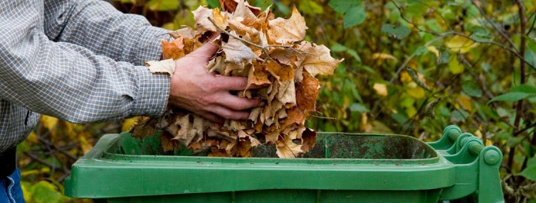 Garden waste recycling