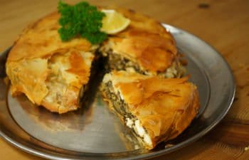 Spinach and feta pie