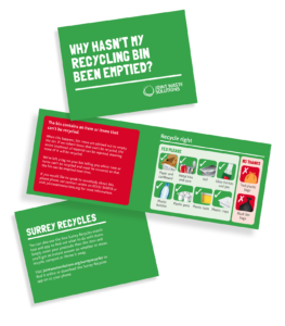 Recycling information leaflets