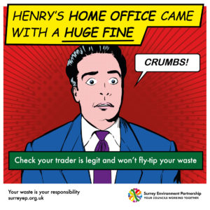 Fly tipping campaign