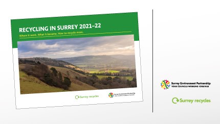 Recycling in Surrey report cover