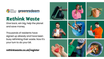 Surrey schools secure £6,000 for environmental projects as part of Rethink Waste