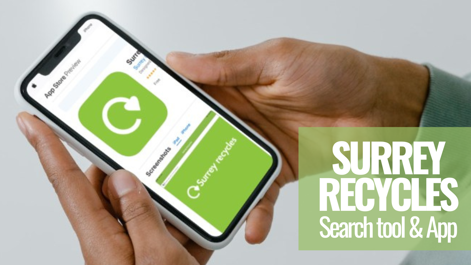 Check out our Surrey Recycles search tool & app!